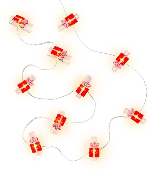 Goobay Gift LED fotócsipeszes fényfüzér