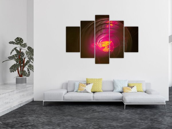 Kép - spirális absztrakció (150x105 cm)