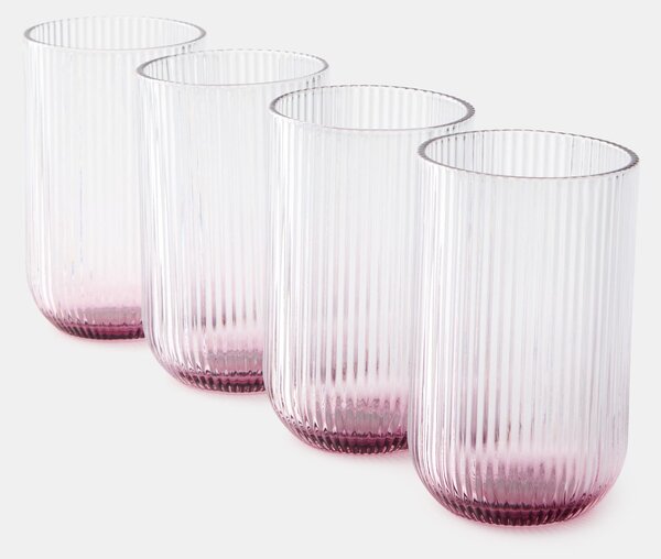 Sinsay - Bordázott pohár szett 4 pack - clear