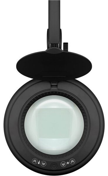 Goobay LED nagyító asztali lámpa - Fekete