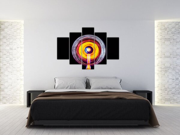 Fények a körben képe (150x105 cm)
