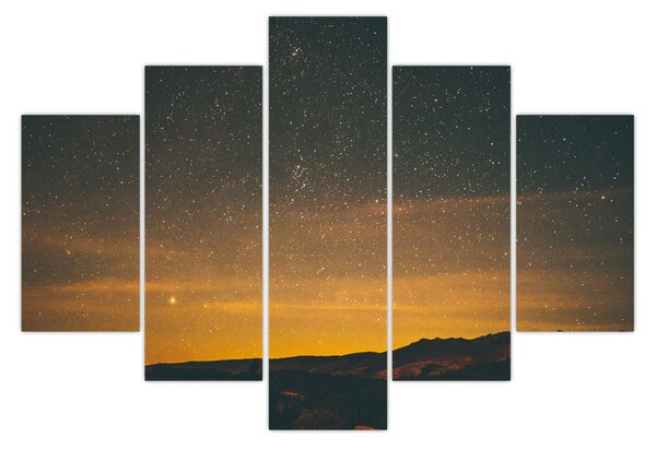 Egy csillagos ég képe (150x105 cm)