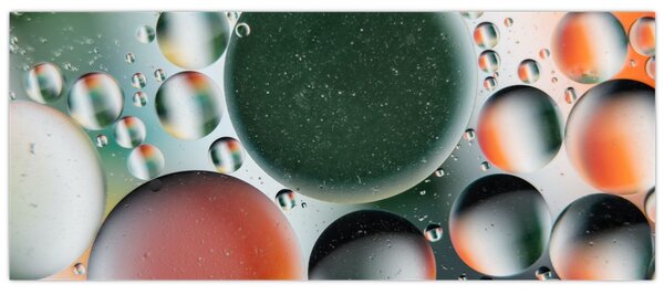 Absztrakt kép - buborékok (120x50 cm)