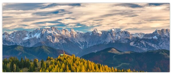 Kép - hegyi panoráma (120x50 cm)