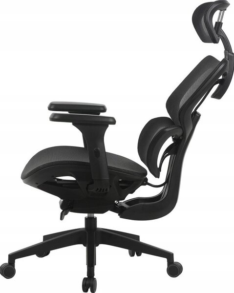 Krzesło biurowe Office Products Fotel biurowy OFFICE PRODUCTS Hydra, czarny