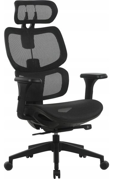 Krzesło biurowe Office Products Fotel biurowy OFFICE PRODUCTS Hydra, czarny
