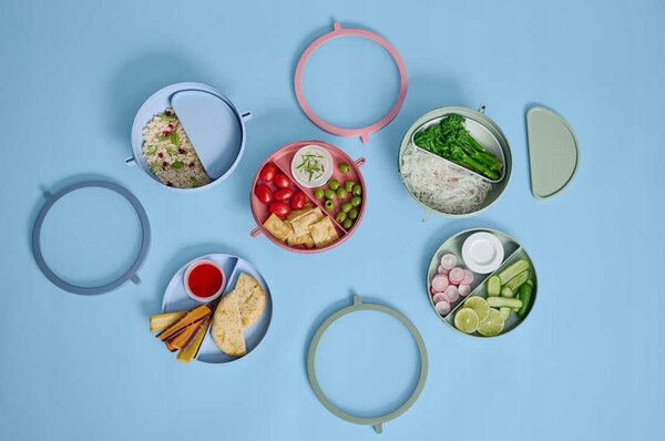 Lunchbox Vita Bento 1,5L / zelena / okrogla / PP