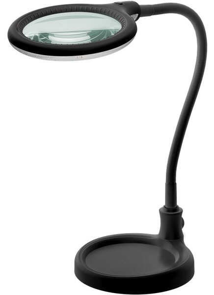 Goobay 64990 LED nagyító asztali lámpa - Fekete