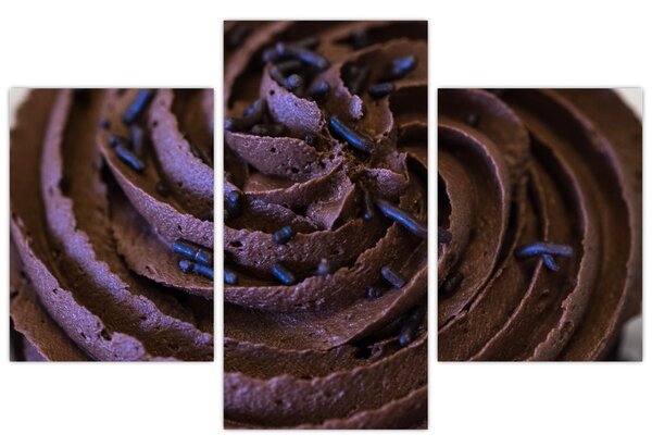 Kép - Csokoládé Cupcake (90x60 cm)