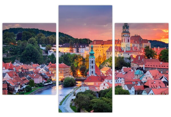 Kép - Český Krumlov (90x60 cm)