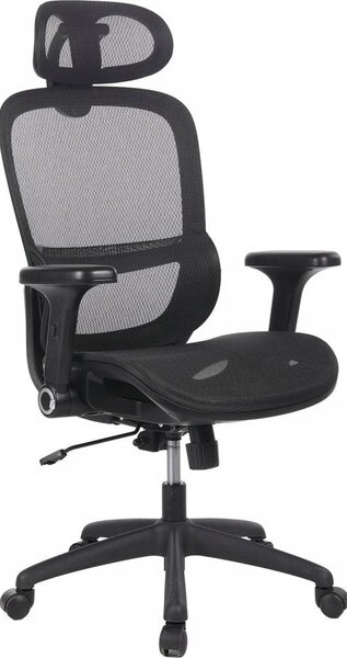 Krzesło biurowe Office Products Fotel biurowy OFFICE PRODUCTS Dokos, czarny