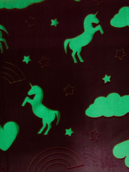 Sinsay - Takaró fluoreszkáló mintával - fuksziaszínű