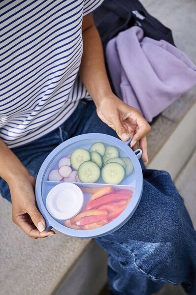 Lunchbox Vita Bento 1,5L / roza / okrogla / pp