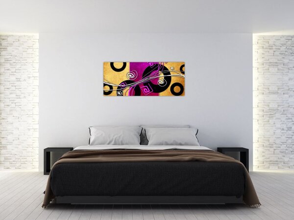 Az absztrakció képe (120x50 cm)