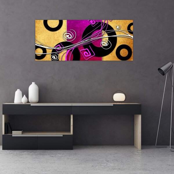 Az absztrakció képe (120x50 cm)