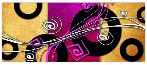 Az absztrakció képe (120x50 cm)