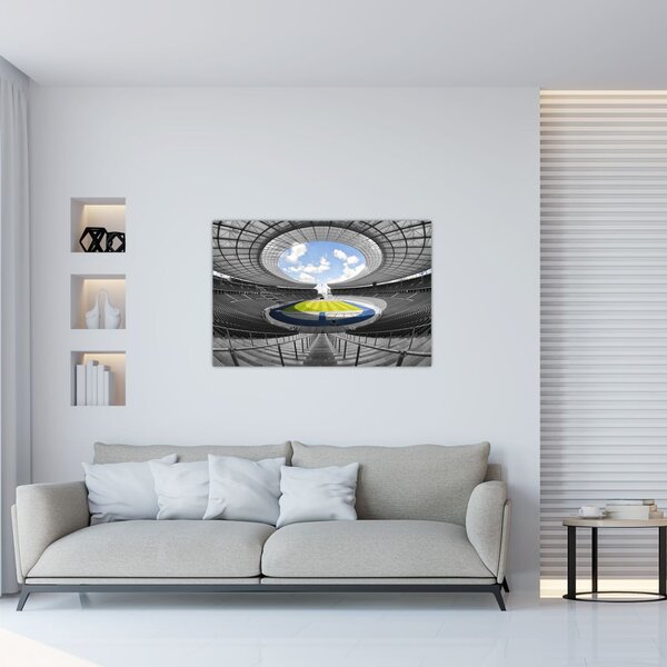 Kép - futballstadion (90x60 cm)