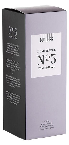 HOME & SOUL szobaillatosító No. 3, Velvet Dreams 110 ml