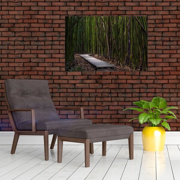 Kép - A bambuszok között (90x60 cm)