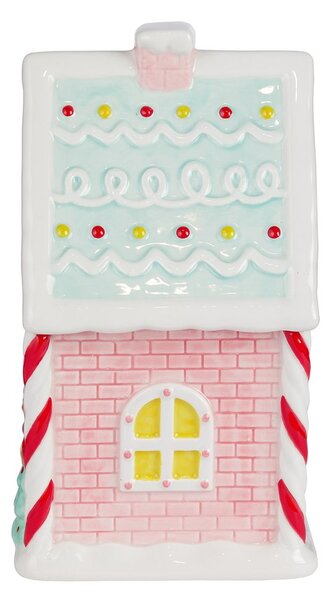 SWEET X-MAS sütitartó házikó 16x26cm