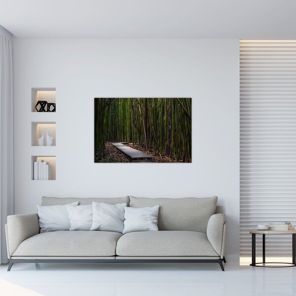 Kép - A bambuszok között (90x60 cm)