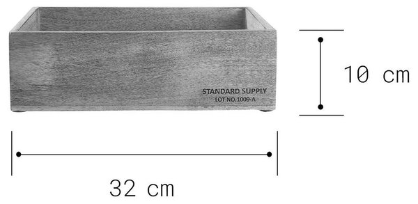 STANDARD SUPPLY mangófa doboz 32 x 24cm