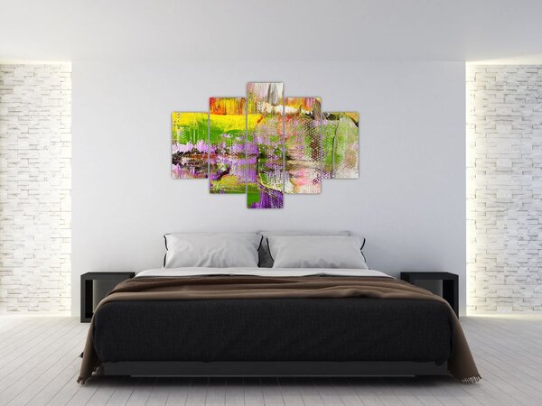 Absztrakció kép - festmény (150x105 cm)