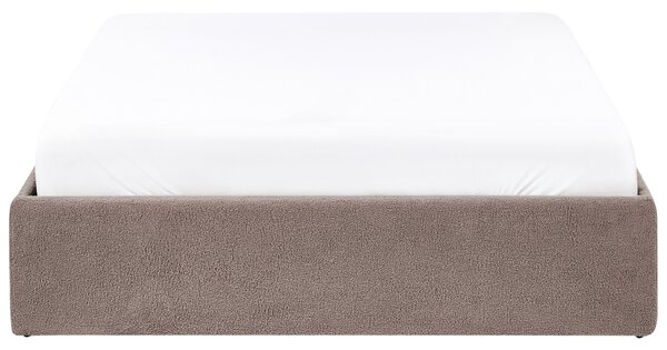 Ágyneműtartós ágy fejtámla nélkül DINAN Buklé Tópszín 120 x 200 cm