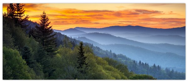 Kep - Vörös hajúak a hegyekben (120x50 cm)