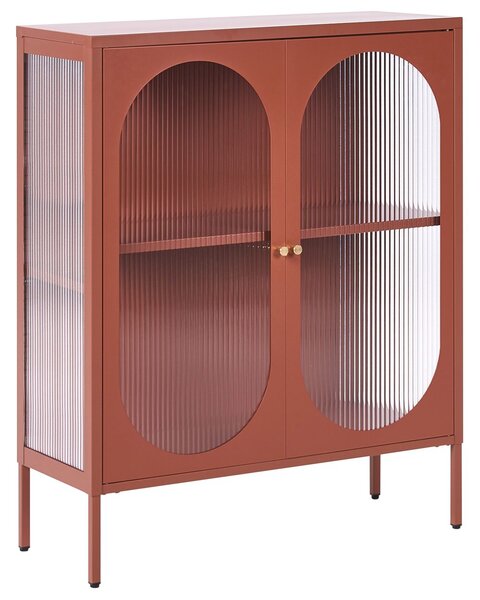 Vitrin SARRE Fém 90 cm Aranybarna