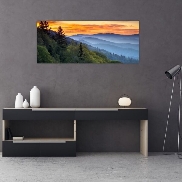 Kep - Vörös hajúak a hegyekben (120x50 cm)