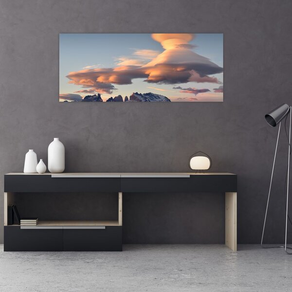 Kép - Varázslatos ég (120x50 cm)