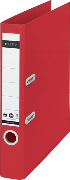 Leitz 10190025 gyűrűs iratgyűjtő A4 Vörös