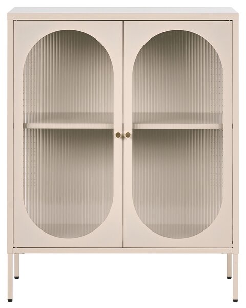 Vitrin SARRE Fém 90 cm Bézs