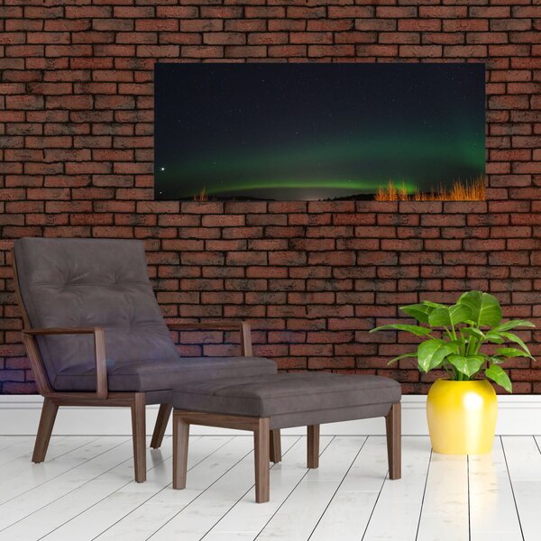 Északi fények képe (120x50 cm)