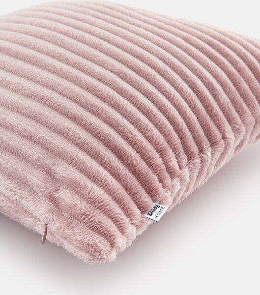 Sinsay - Bordázott párnahuzat - pasztellpink