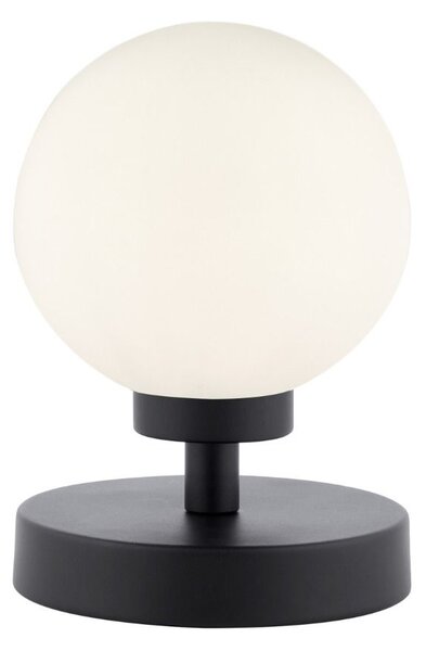 Dar lighting modern asztali lámpa esben fekete opál daresb4122-02