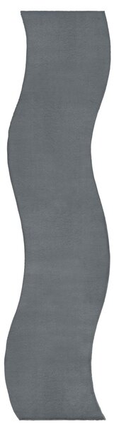 Szőnyeg TANGRA Sötétszürke 80 x 300 cm