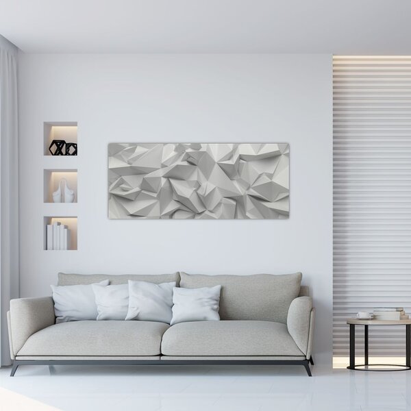 Absztrakciós kép (120x50 cm)