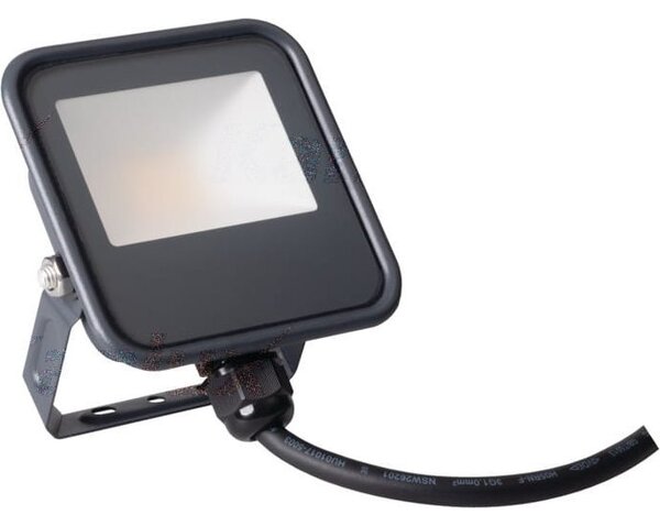 Kanlux Led Reflektor - IP65, 10 Watt, Természetes Fehér, Fekete