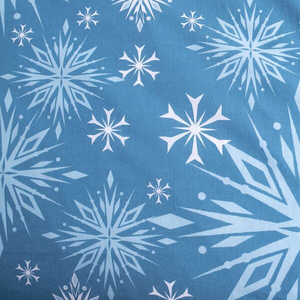 Jerry Fabrics Ágyneműhuzat Jégvarázs - White snowflake | 140 x 200 cm / 70 x 90 cm
