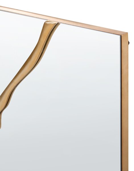 Falitükör COOLE 80 cm x 80 cm Arany