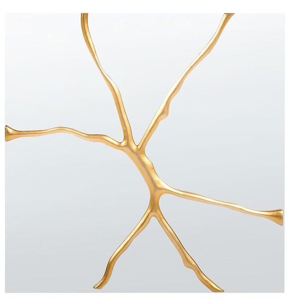 Falitükör COOLE 80 cm x 80 cm Arany