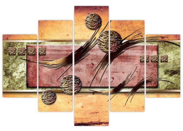 Absztrakt kép (150x105 cm)