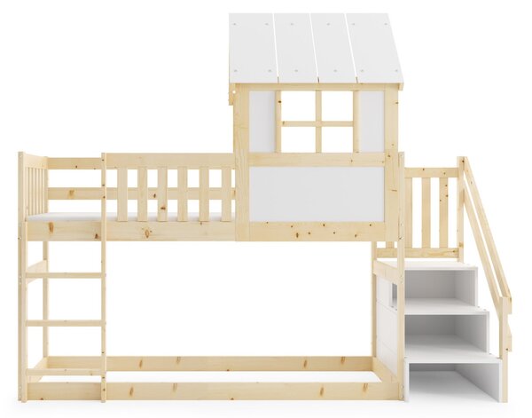 ANTRESOLA fa gyerekágy lépcsővel 90×200 cm