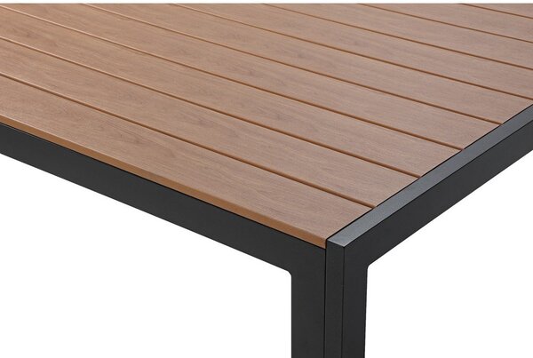 Kerti étkezőasztal artwood asztallappal 90x205 cm Viking – Bonami Selection