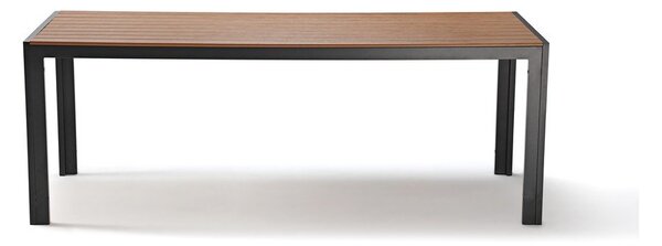 Kerti étkezőasztal artwood asztallappal 90x205 cm Viking – Bonami Selection