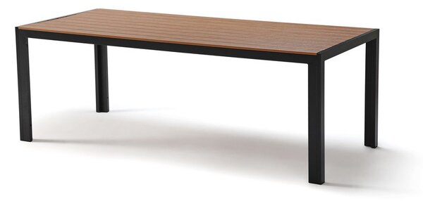 Kerti étkezőasztal artwood asztallappal 90x205 cm Viking – Bonami Selection