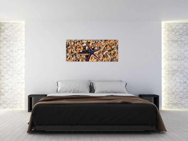Egy tengeri csillag képe (120x50 cm)