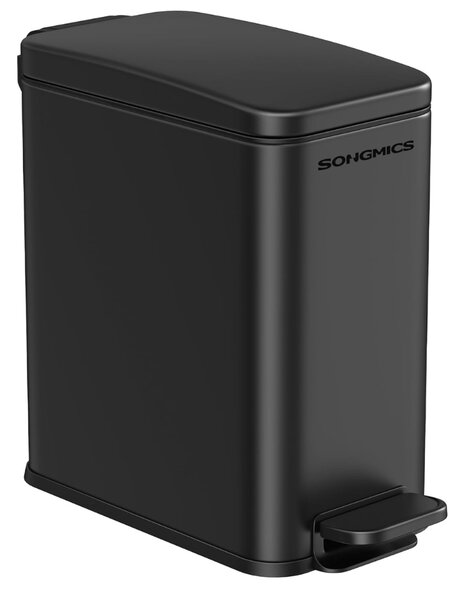 NORD fürdőszobai szemetes, 5 l, fekete SongmicsHome